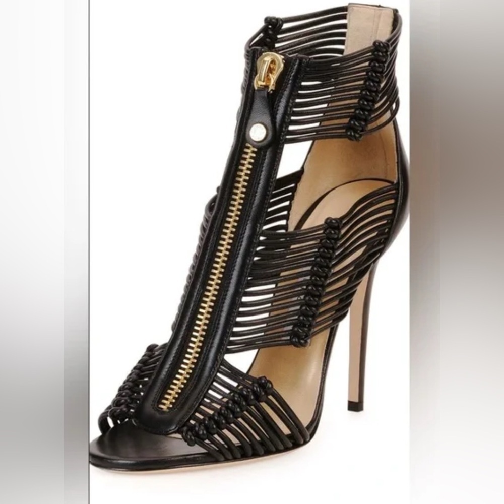Jimmy Choo caged stilettos